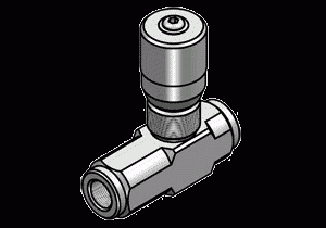 FLOW CONTROL VALVE (POPPET TYPE) VRFU 90 TYPE - FLOW CONTROL VALVE (POPPET TYPE) VRFU 90 TYPE